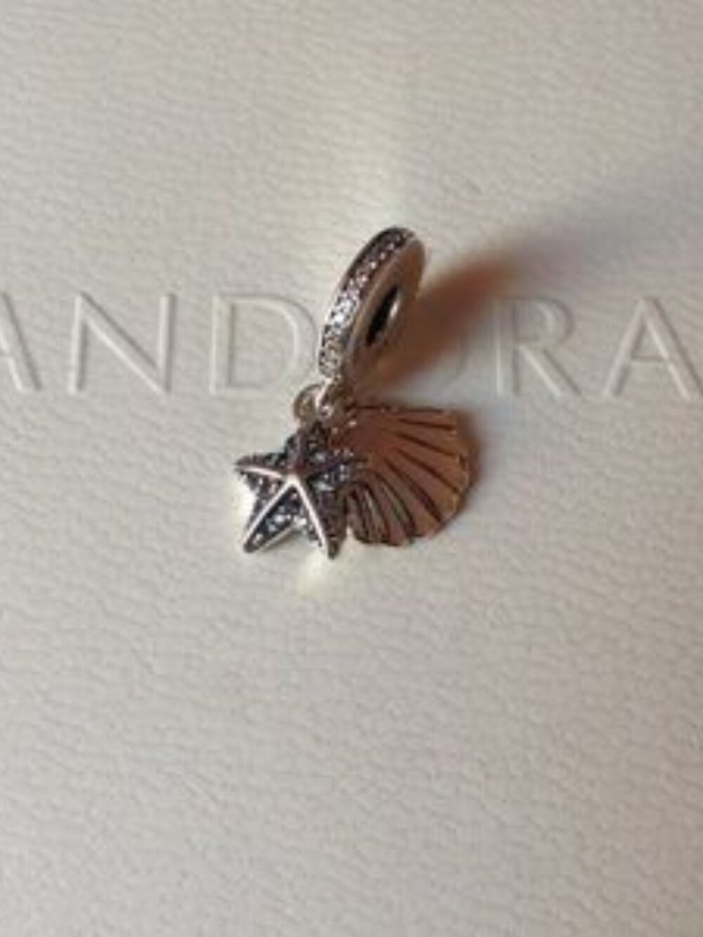 Pandora Tropical Starfish & Sea Shell Dangle Charm
